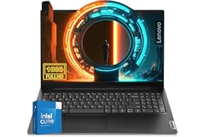 Lenovo Everyday Ideapad with Microsoft Office Lifetime License, 16GB Memory, 1TB SSD Storage, Intel Dual Core Processor, 15.6" Anti-Glare HD Display, SD Card Reader, HDMI, Webcam, Windows 11 Home