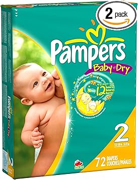 pampers swaddlers size 2 mega box