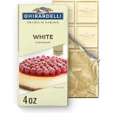 GHIRARDELLI Premium White Chocolate Baking Bar, 4 OZ (12 bars)