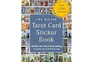 The Weiser Tarot Card Sticker Book: Includes Over 2,500 Stickers (32 Complete Sets of All 78 Tarot Cards)―Perfect for Tarot Journaling (The Weiser Tarot Collection)