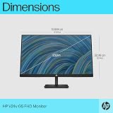 HP 24 Inch FHD Monitor VA 75Hz FreeSync 1x HDMI 1x VGA Tilt Black V24v G5 view 8