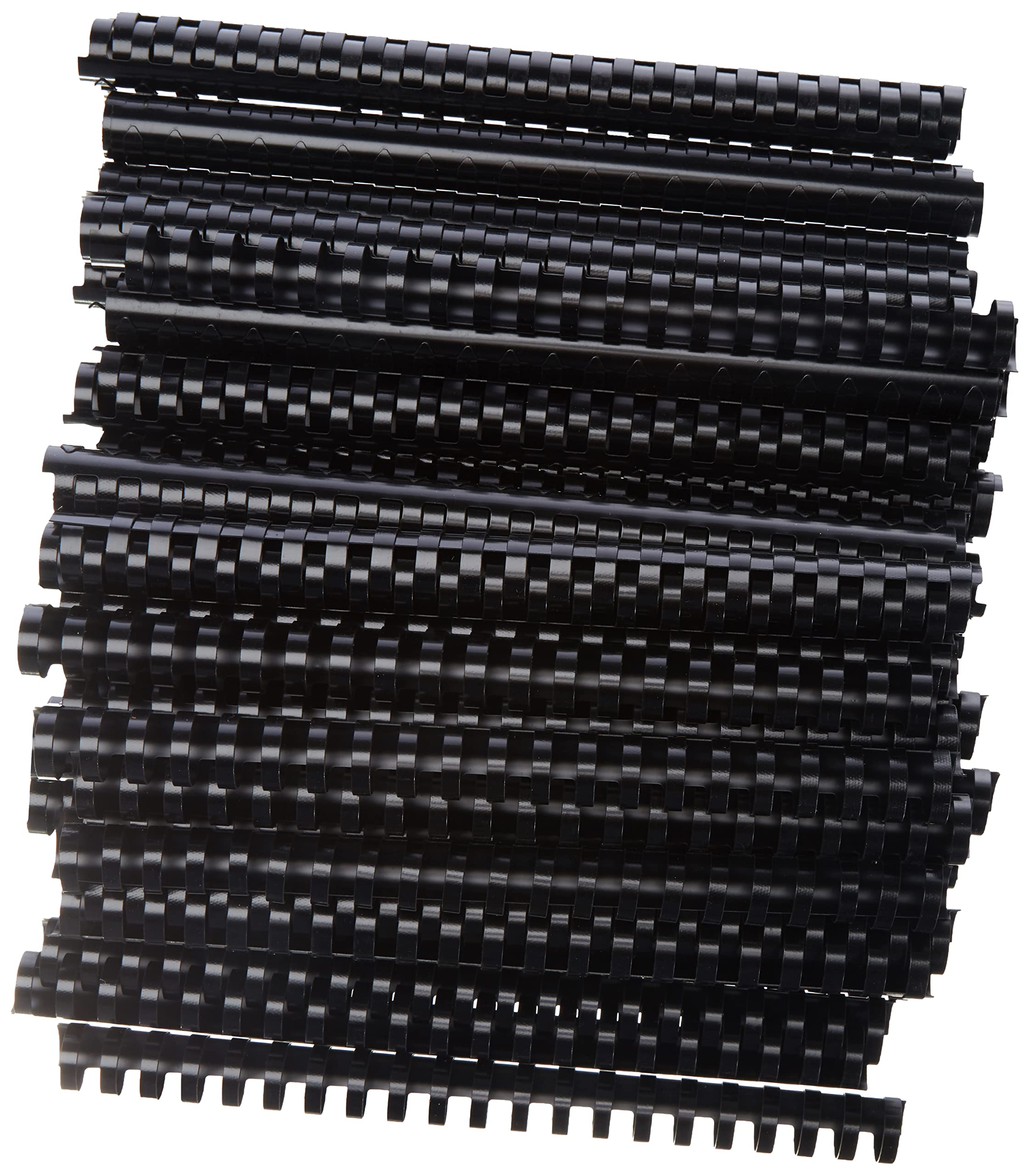 Peach PB422-02 Plastic Binding Combs A4 22 mm 210 Sheets Pack of 50 Black