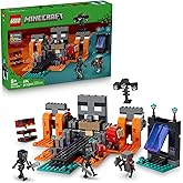 LEGO Minecraft Wither Battle Building & Pretend Play Toy for Boys & Girls - Video Game Playset & Toy Figures for Kids, Ages 8+ - W/Crimson Warrior Minifigure & More - Gift Idea for Birthdays - 21590