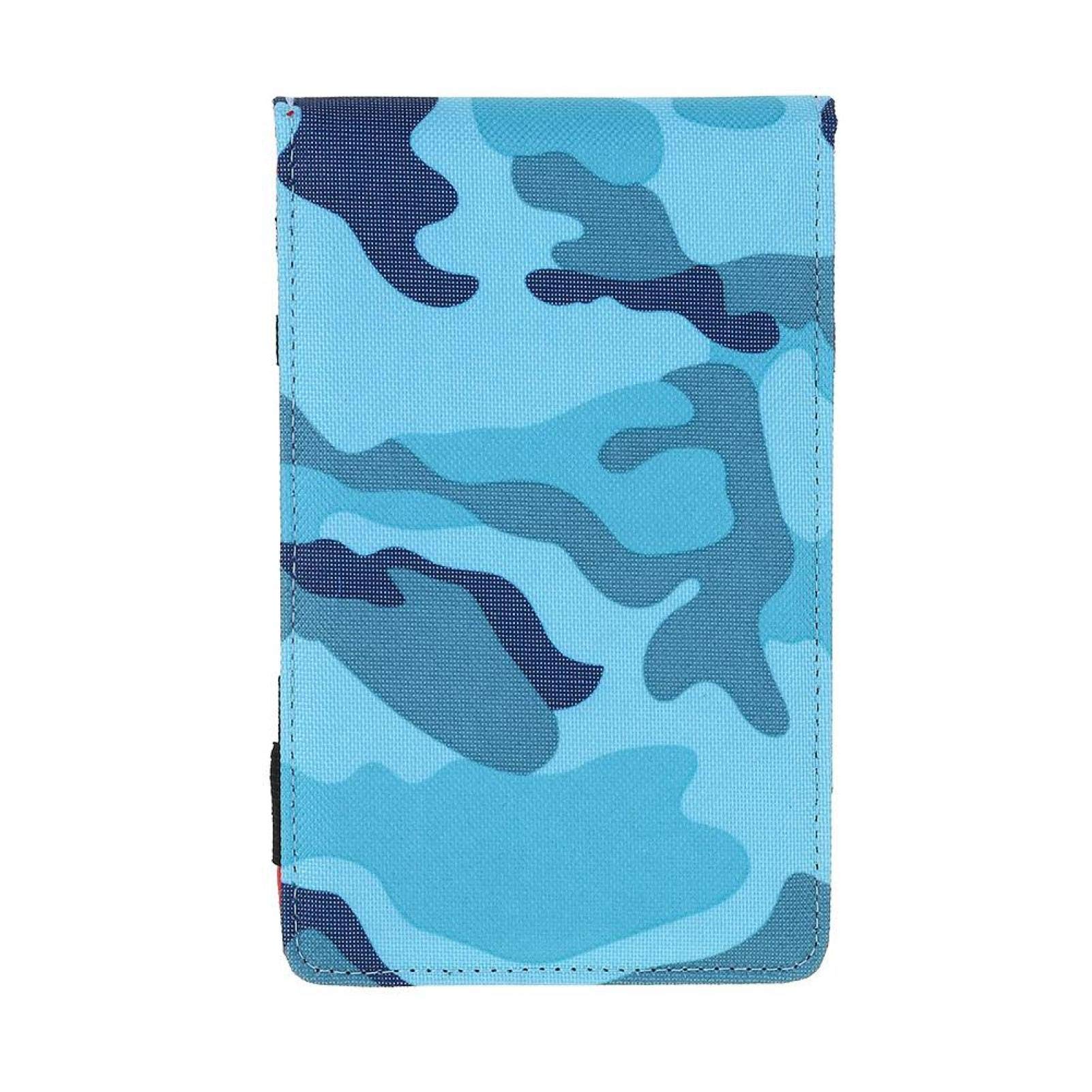 KUIDAMOS Score Card Holder Easy to Store Score Counter Accessories with Pencil,for golfers,for Outdoor activities(Camouflage blue)