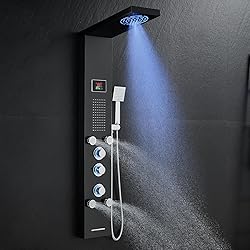 ROVOGO Led Shower Panel Tower System with Mist