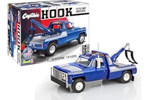 Revell 14590 1979 GMC Wrecker “Captain Hook” 1:25 Scale 57-Piece Skill Level 4 Model Building Kit