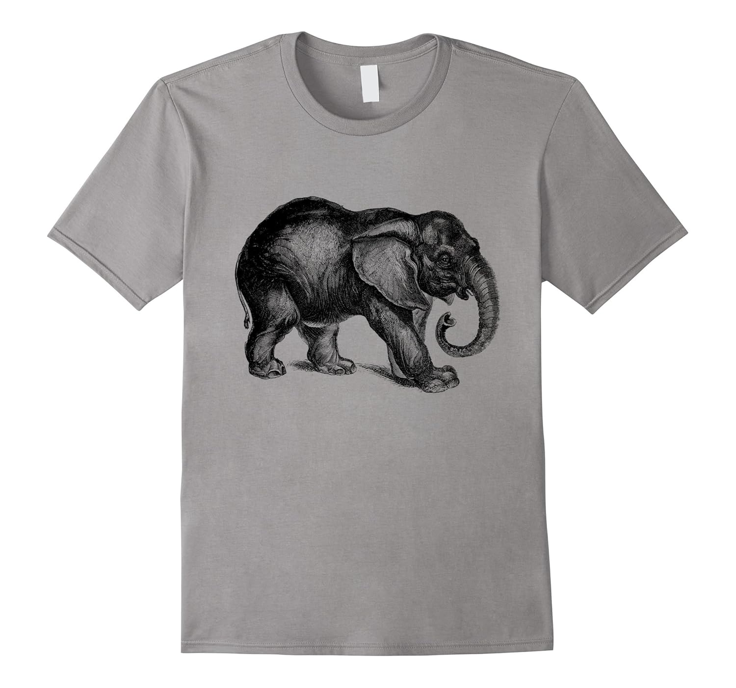 Happy Jungle Elephant Print T-Shirt-ANZ