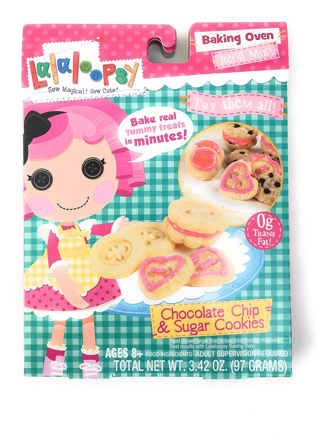 Lalaloopsy Baking Oven Refill Mix 3 Chocolate Strawberry Cake