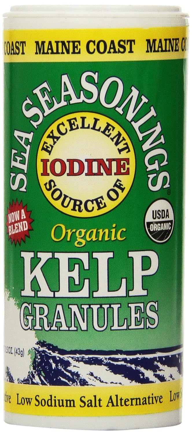 Kelp Granules SeaSeasoning Shaker (Kelp Blend) 1.5 oz tube Organic