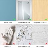 SHUXIA 50pcs Double Sided Sticky Pads 3mm Thick White 50x30mm Heavy Duty view 6