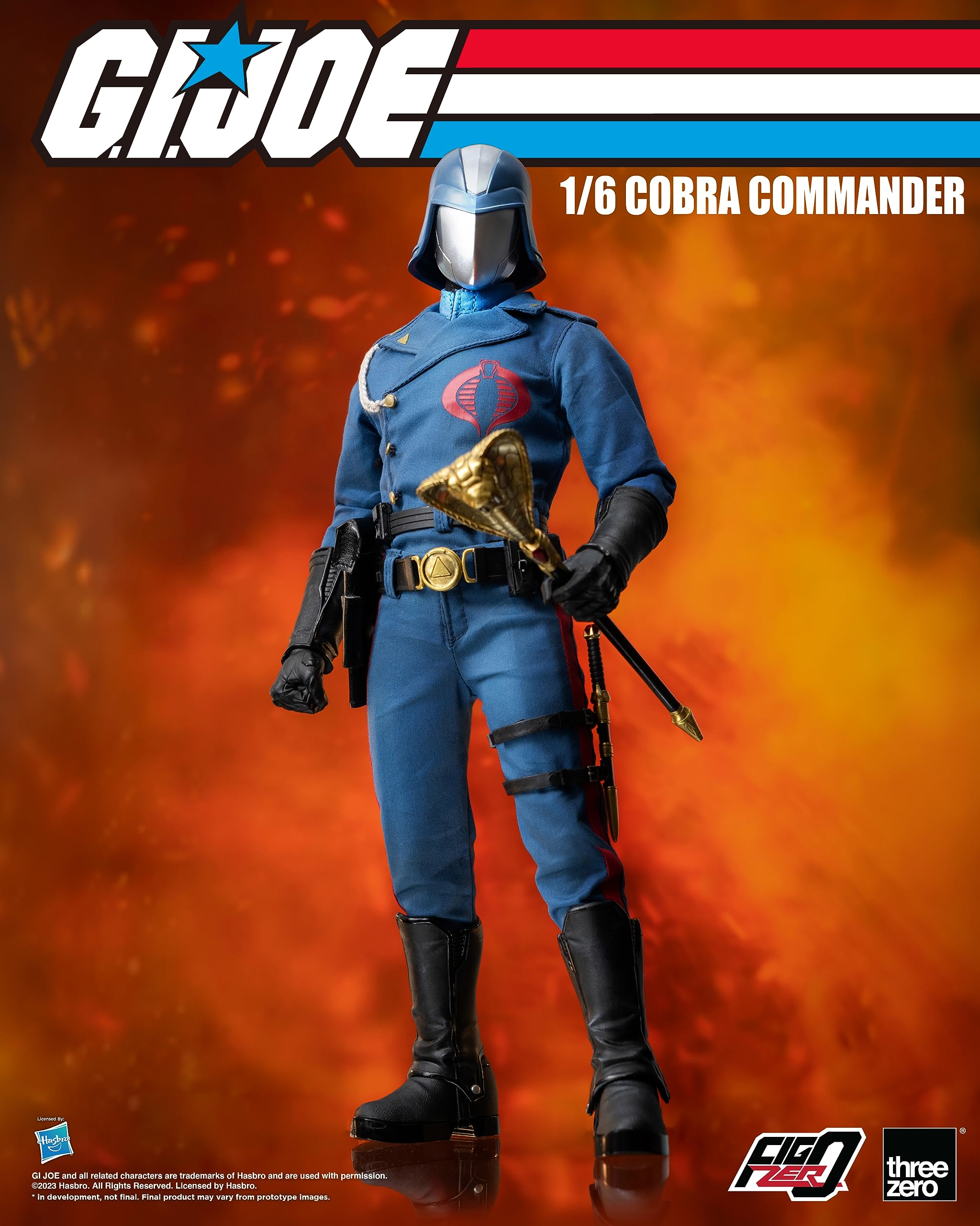 FigZero G.I. Joe: Cobra Commander 1:6 Scale Figure