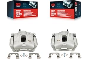 CMX Front Disc Brake Caliper Assembly Left Right Side (Driver Passenger) Kit Replacement For 2014-2017 Kia Rondo KBC-100684