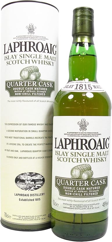 Amazon Co Jp ラフロイグ クォーターカスク 700ml 食品 飲料 お酒