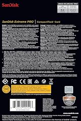 SanDisk 256GB Extreme PRO CompactFlash Card UDMA 7 VPG-65 150 MB/s view 5