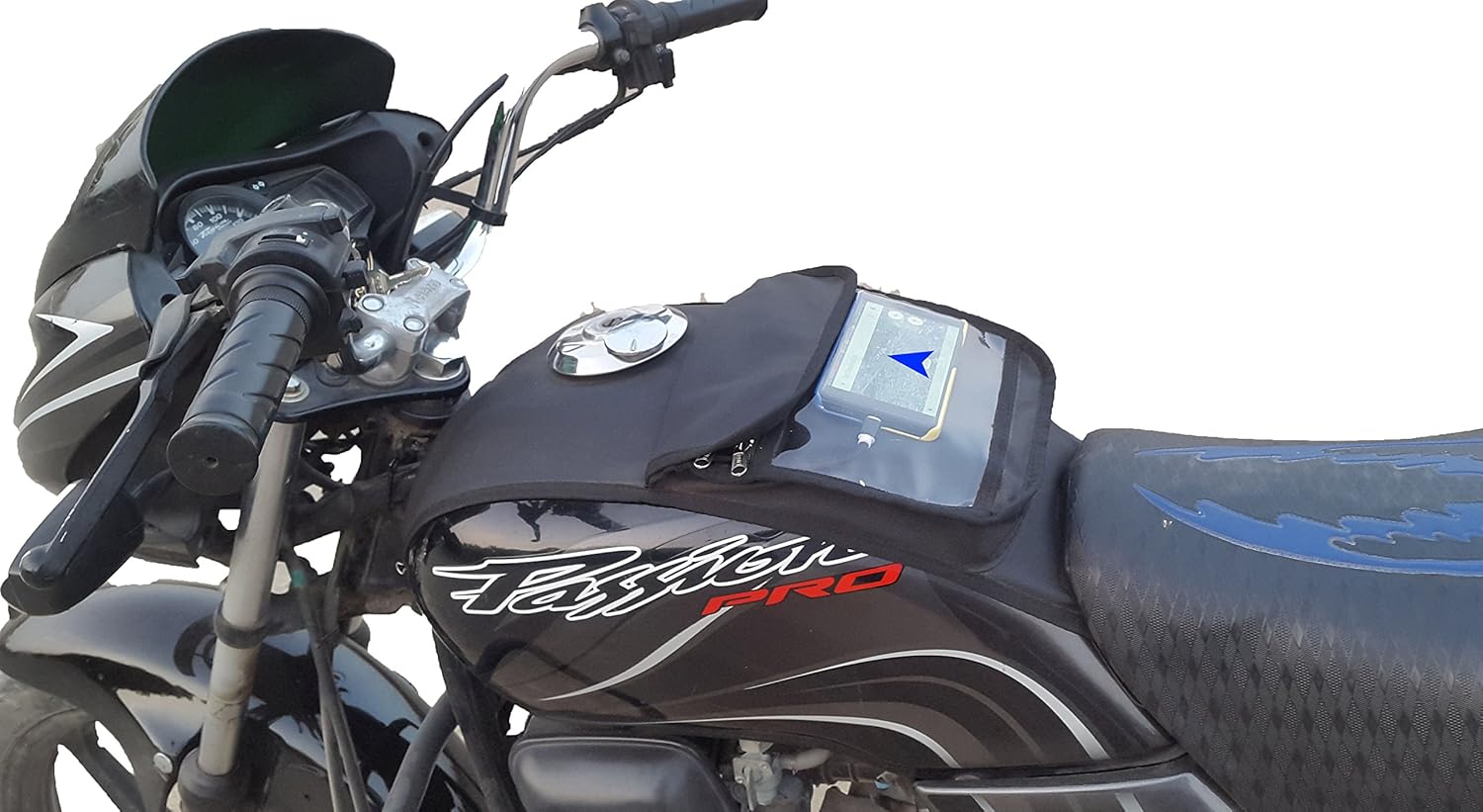 bike tank cover with mobile holder