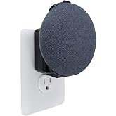Mount Genie&reg; Premium Outlet Mount for Google Nest Mini 2nd Gen | Black