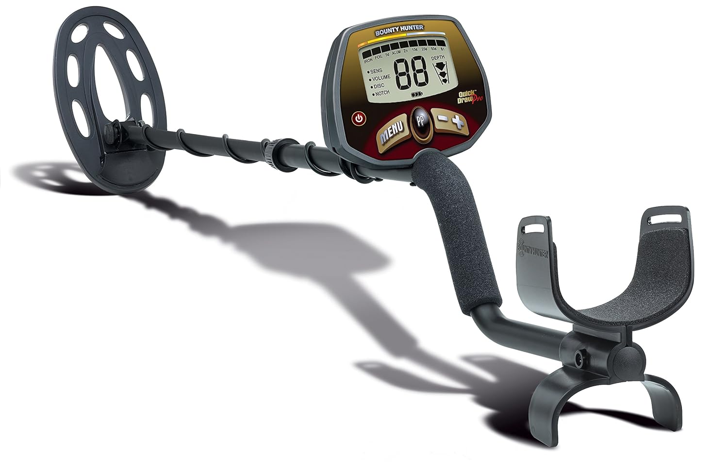 Bounty Hunter Quick Draw Pro Metal Detector with 9Segment Digital