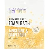 Aura Cacia Foam Bath, Tangerine/Grapefruit, 2.5 Ounce