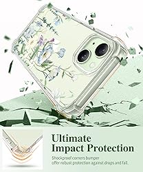 GVIEWIN 3 in 1 Designed for iPhone 15 Plus Case 6.7