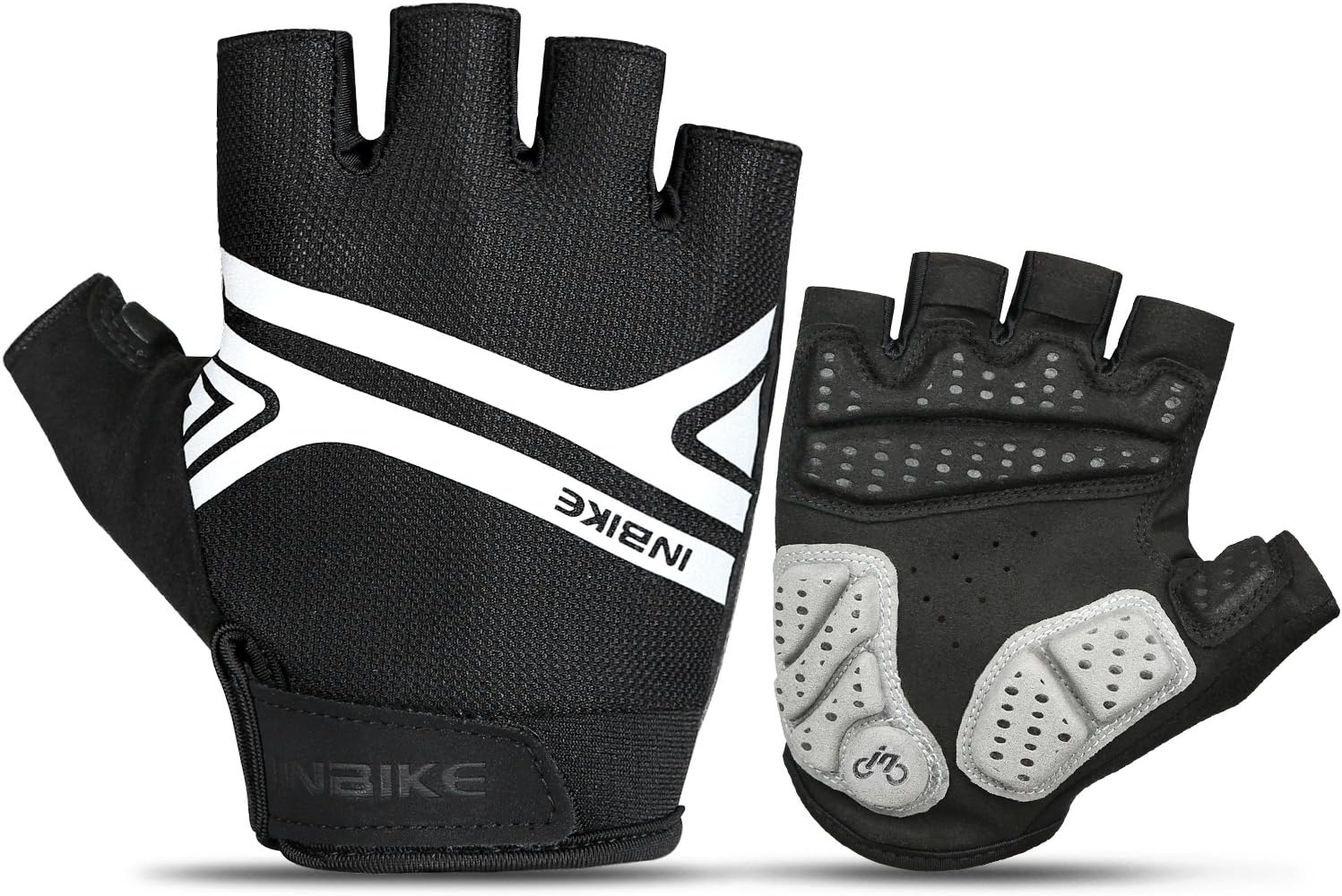 INBIKE Cycling Gloves for Men Half Finger Cycle Lightweight Breathable Glove Bike
