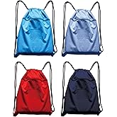JohahaTim Drawstring Backpack Bulk Draw String Bags DIY Gym Sports Traveling Yoga basketball football Bag Sackpack Drawstring for man women (4, multi-color)