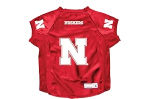 Littlearth Nebraska Cornhuskers NCAA Stretch Pet Jersey