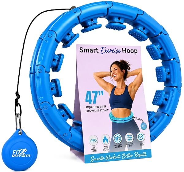 FIT ON FORM INFINITY WEIGHTED HULA HOOP FOR...