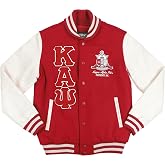 Big Boy Kappa Alpha/&Alpha; Psi Divine 9 S4 Mens Wool Jacket [Crimson] - ID#43245-54-251-0-0