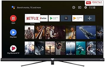 TCL 163.8 cm (65 inch) 4K Ultra HD Certified Android LED TV 65C6 (Black) (2019 Model)