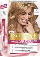L'Oréal Paris Excellence 7.3 Hazelnut Blonde Triple Care Cream Colour 3 x 268 g view 8