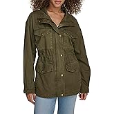 Levi's Women's 4-pocket Stand Collar Military Jacket
