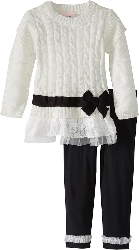 girls cable knit sweater dress