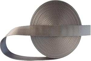 ABOKOY 1 Inch Nylon Webbing Strap 15 Yards Nylon Strap Webbing for Backpack Strap Pet Collar Indoor Outdoor Craft DIY Repair