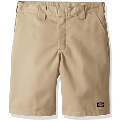 Dickies Boys Flexwaist Flat Front Short W/Extra Pocket Husky