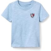 The J&J Patch Slub Tee, Blue, 6-12
