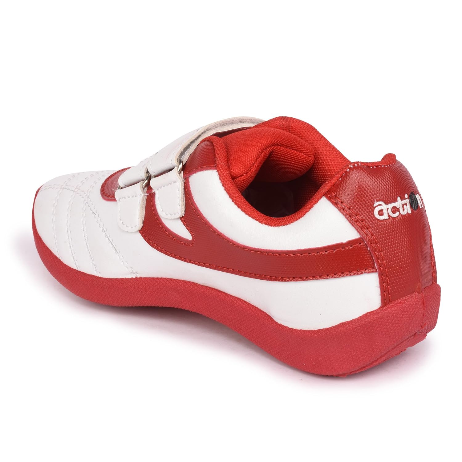 action shoes red-white sports shoes