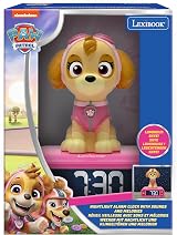 Lexibook PAW Patrol Nightlight Alarm Clock Stella LCD Backlit Snooze RL800PAG view 5