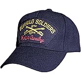 Buffalo Soldiers Horse Cavalry Hat Black