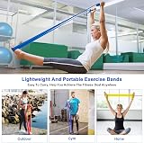 Suright Resistance Bands Set 3 Levels 2M Long Pilates Yoga Fitness view 5