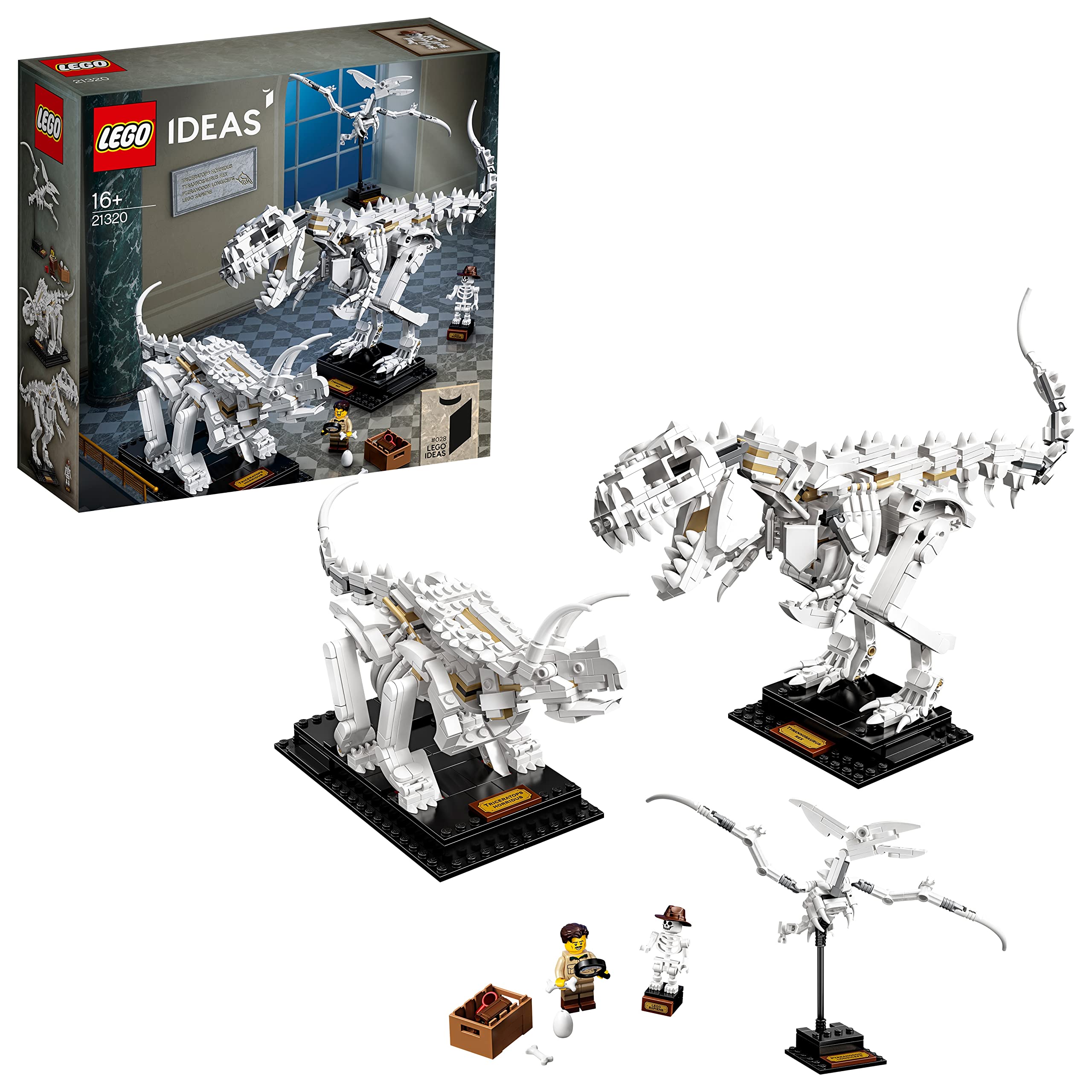 LEGO Ideas 21320 Dinosaur Fossils Construction Toy