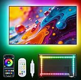 Daymeet 5M USB RGB TV LED Backlight with App Remote Music Sync 55-85 inch view 1