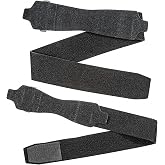 Allard Adult AFO Strap Set for Models 2.0 &amp; 2&frac12;, Cinch Style w/D-Ring (Adult Large)