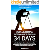 Start a Successful Photography Business in 34 Days book cover Start a Successful Photography Business in 34 Days book cover