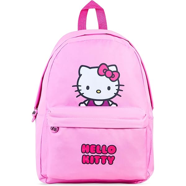 Amazon.com: Sanrio Hello Kitty Backpack for Girls, Boys, Women, Men,  Adults, Unisex | Cute PU Leather Large Hello Kitty, Kuromi and My Melody  Travel Backpack Purse Shoulder Purse Travel Backpack : Clothing,