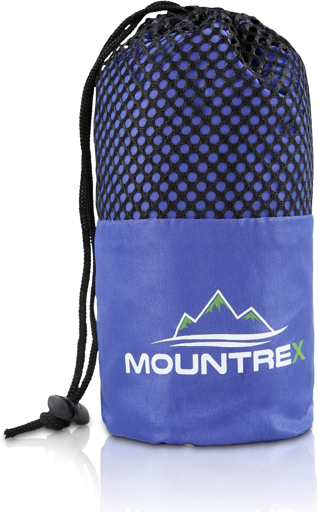 Mountrex sleeping bag 350 g ultralight and compact sleeping bag lining 220 x 90 cm free towel