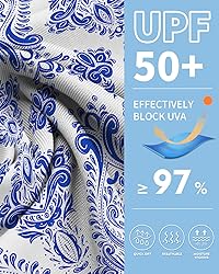 WOWENY Women Rash Guard Long Sleeve Swim Shirts UPF