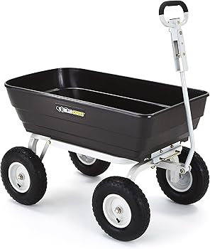 Gorilla Carts 1000 Lb Heavy Duty Poly Dump Cart Only 101 99 Edealinfo Com