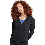 Hanes Womens Hoodie, Ecosmart Fleece Full-zip Hoodie, Zip-up Hooded Sweatshirt