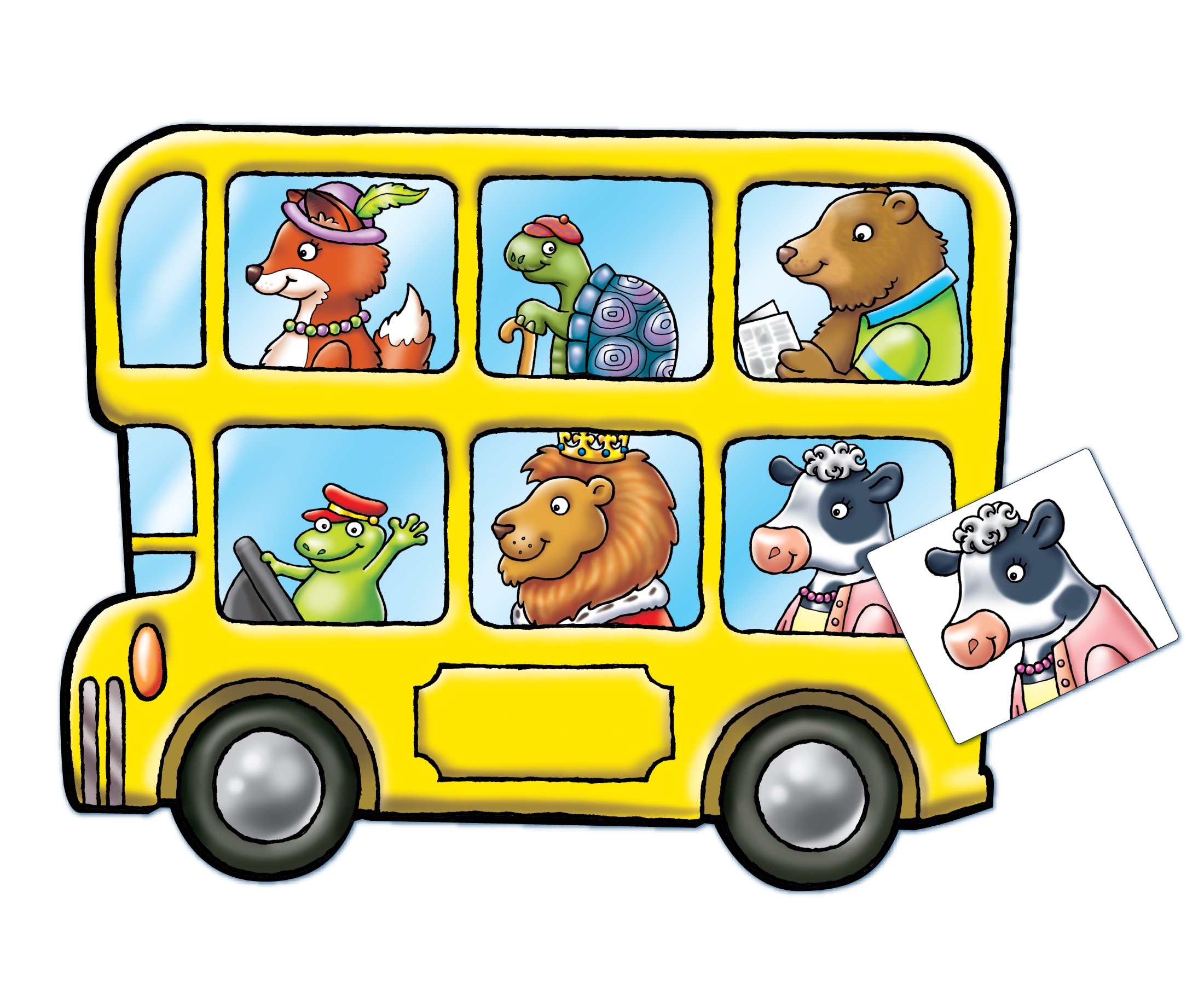 Orchard Toys Little Bus Lotto Mini Game Buy Online in Mauritius at