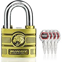 60mm High Security Heavy Duty Lock with Keys Gym Warehouse